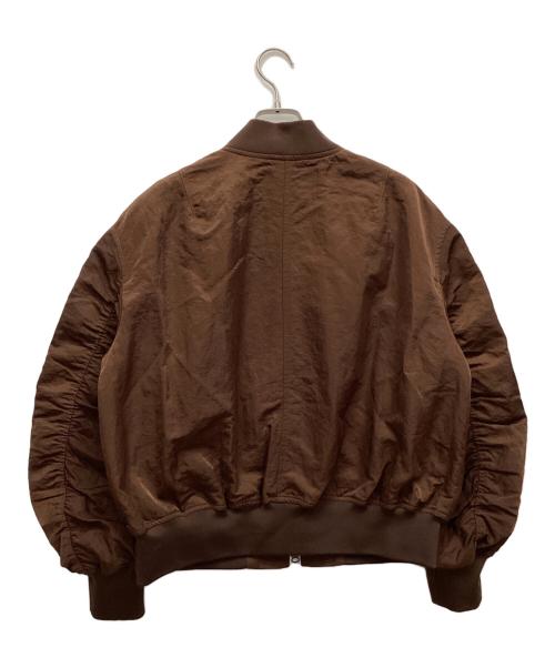 RIVE DROITE（リヴドロワ）RIVE DROITE (リヴドロワ) ショートMA-１ ブラウン サイズ:Fの古着・服飾アイテム