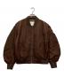 RIVE DROITE（リヴドロワ）の古着「ショートMA-１」｜ブラウン