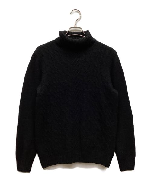 ETONNE（エトネ）ETONNE (エトネ) カシミヤニット ブラック サイズ:Mの古着・服飾アイテム