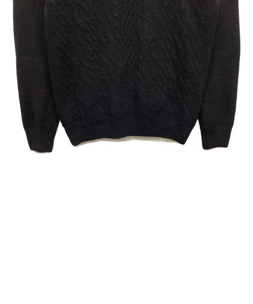 ETONNE（エトネ）ETONNE (エトネ) カシミヤニット ブラック サイズ:Mの古着・服飾アイテム