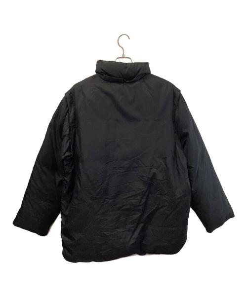 DKNY JEANS（ダナキャラン ニューヨーク ジーンズ）DKNY JEANS (ダナキャラン ニューヨーク ジーンズ) アノラックダウンパーカー ブラック サイズ:40の古着・服飾アイテム