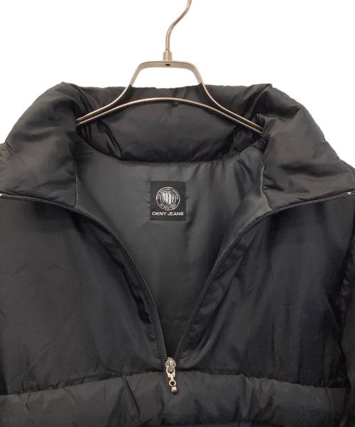 DKNY JEANS（ダナキャラン ニューヨーク ジーンズ）DKNY JEANS (ダナキャラン ニューヨーク ジーンズ) アノラックダウンパーカー ブラック サイズ:40の古着・服飾アイテム