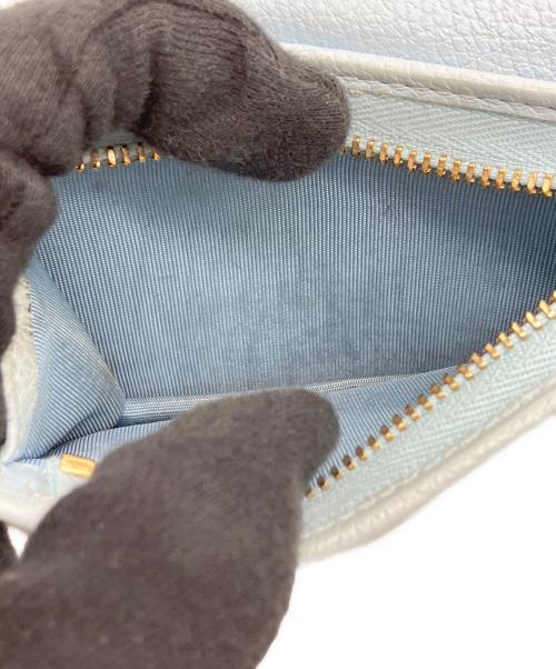GUCCI（グッチ）GUCCI (グッチ) 2つ折り財布 ライトブルーの古着・服飾アイテム