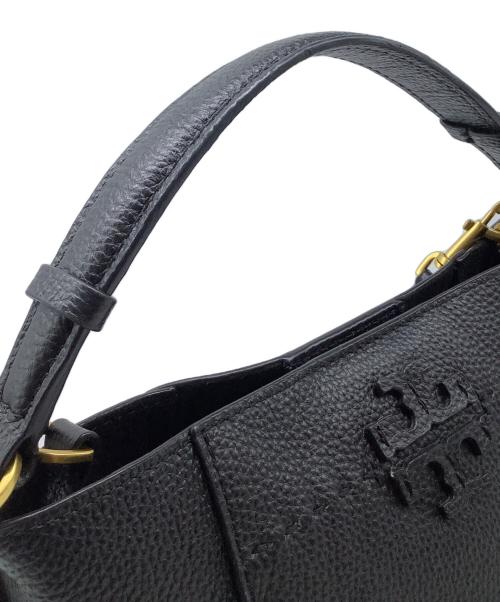 TORY BURCH（トリーバーチ）TORY BURCH (トリーバーチ) マックグロー スモール バケットバッグ ショルダーバッグ ブラックの古着・服飾アイテム