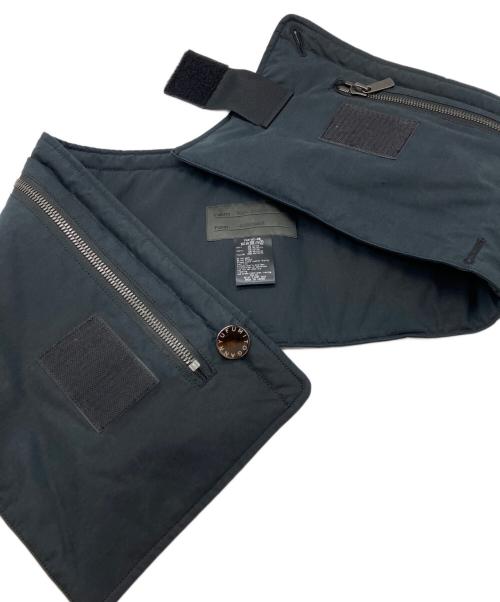 FUMITO GANRYU（フミトガンリュウ）FUMITO GANRYU (フミトガンリュウ) M-65ネックウォーマー ブラックの古着・服飾アイテム