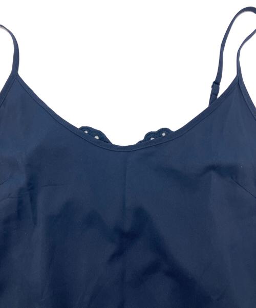 FRAY ID（フレイ アイディー）FRAY ID (フレイ アイディー) スカラエンドカットワークレースワンピース ネイビー 未使用品の古着・服飾アイテム