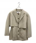 ETRE TOKYOエトレトウキョウ）の古着「2ピースリバージャケット」｜ベージュ