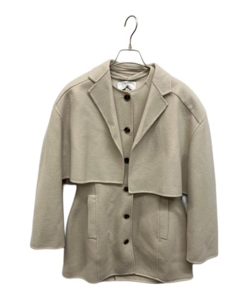 ETRE TOKYO（エトレトウキョウ）ETRE TOKYO (エトレトウキョウ) 2ピースリバージャケット ベージュ サイズ:sの古着・服飾アイテム