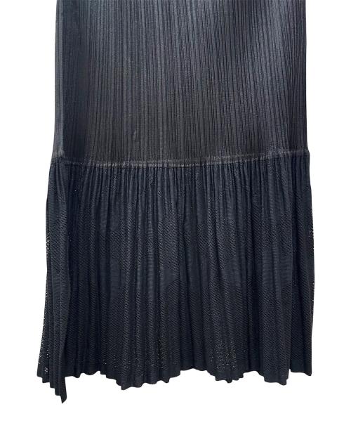 PLEATS PLEASE（プリーツプリーズ）PLEATS PLEASE (プリーツプリーズ) プリーツスカート ブラック サイズ:2の古着・服飾アイテム