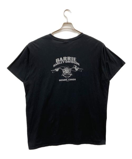 HARLEY-DAVIDSON（ハーレーダビッドソン）HARLEY-DAVIDSON (ハーレーダビッドソン) プリントTシャツ ブラック サイズ:3XLの古着・服飾アイテム