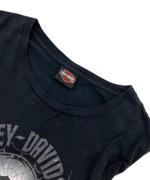 HARLEY-DAVIDSON（ハーレーダビッドソン）HARLEY-DAVIDSON (ハーレーダビッドソン) プリントTシャツ ブラック サイズ:3XLの古着・服飾アイテム
