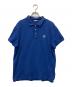MONCLER（モンクレール）の古着「半袖ポロシャツ」｜ブルー