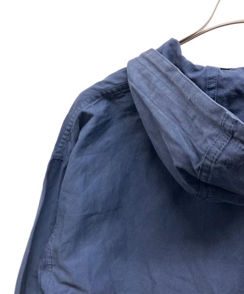 ESLOW（エスロー）ESLOW (エスロー) フード付レースアップブラウス ネイビー サイズ:2の古着・服飾アイテム