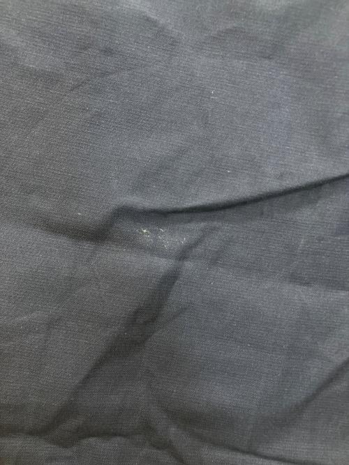 ESLOW（エスロー）ESLOW (エスロー) A2031FP202　ツイルシルケット2タックベルテッドテーパードパンツ ネイビー サイズ:2の古着・服飾アイテム