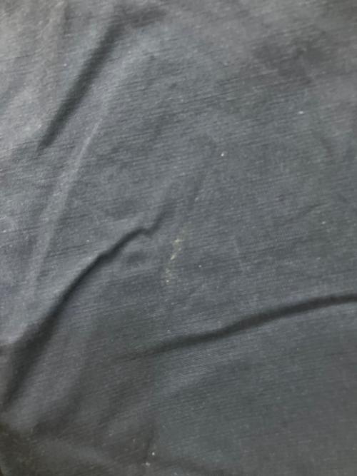 ESLOW（エスロー）ESLOW (エスロー) A2031FP202　ツイルシルケット2タックベルテッドテーパードパンツ ネイビー サイズ:2の古着・服飾アイテム