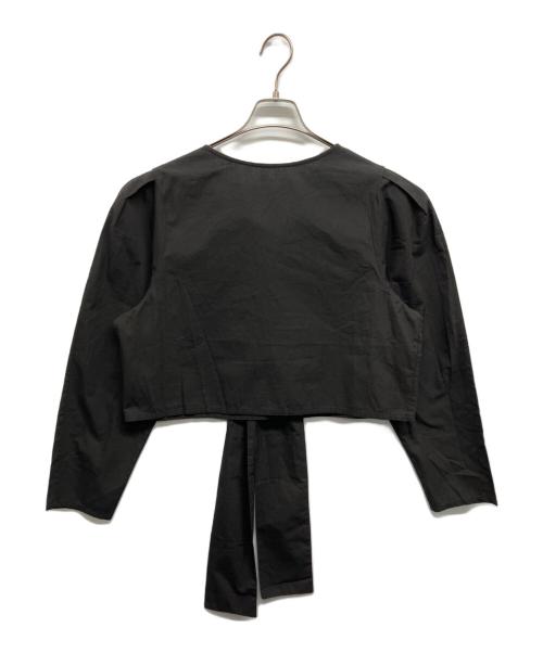 SEEALL（シーオール）SEEALL (シーオール) KNOT TOP ブラック サイズ:38の古着・服飾アイテム