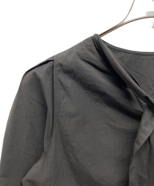 SEEALL（シーオール）SEEALL (シーオール) KNOT TOP ブラック サイズ:38の古着・服飾アイテム