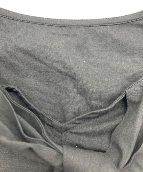 SEEALL（シーオール）SEEALL (シーオール) KNOT TOP ブラック サイズ:38の古着・服飾アイテム