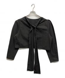 SEEALL（シーオール）の古着「KNOT TOP」｜ブラック