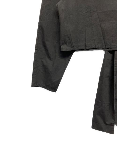 SEEALL（シーオール）SEEALL (シーオール) KNOT TOP ブラック サイズ:38の古着・服飾アイテム