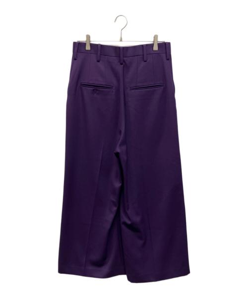doublet（ダブレット）doublet (ダブレット) SKIRT DETAILE TROUSER パープル サイズ:Sの古着・服飾アイテム