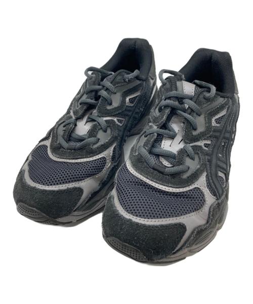 asics（アシックス）asics (アシックス) スニーカー ブラック サイズ:25の古着・服飾アイテム