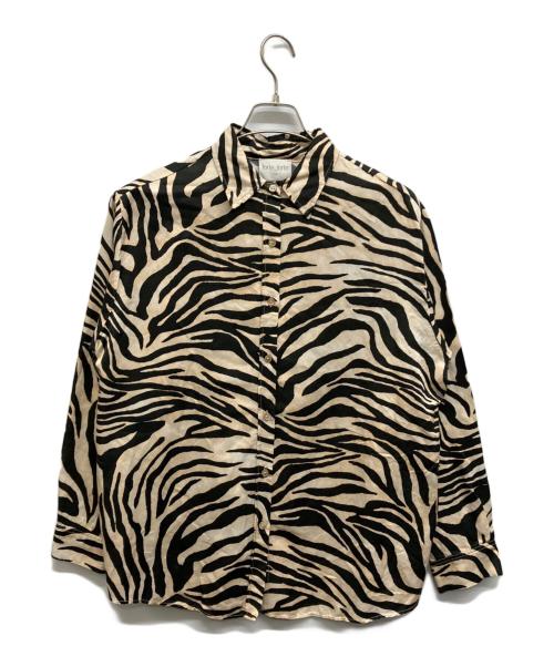 forte forte（フォルテ・フォルテ）forte forte (フォルテ・フォルテ) ゼブラシャツ ベージュ サイズ:Freeの古着・服飾アイテム