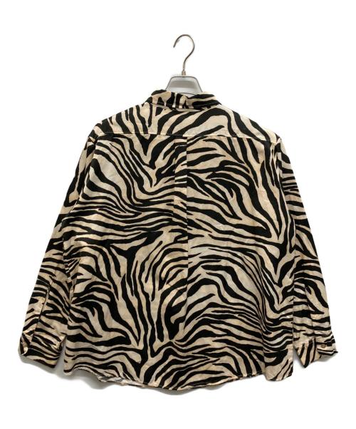 forte forte（フォルテ・フォルテ）forte forte (フォルテ・フォルテ) ゼブラシャツ ベージュ サイズ:Freeの古着・服飾アイテム