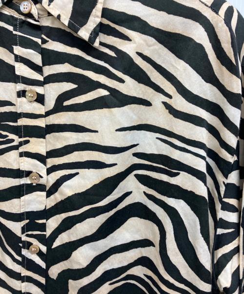 forte forte（フォルテ・フォルテ）forte forte (フォルテ・フォルテ) ゼブラシャツ ベージュ サイズ:Freeの古着・服飾アイテム