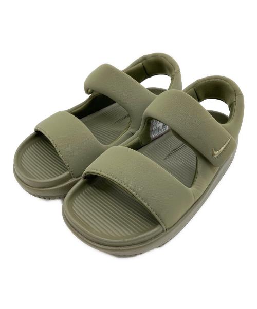 NIKE（ナイキ）NIKE (ナイキ) CALM SANDAL グリーン サイズ:24.0cmの古着・服飾アイテム