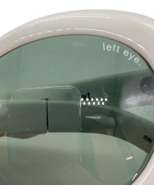 TAKAHIROMIYASHITATheLeftEye.（タカヒロ ミヤシタ ザ レフトアイ）TAKAHIROMIYASHITATheLeftEye. (タカヒロ ミヤシタ ザ レフトアイ) オーバルシェイプサングラス ホワイト サイズ:53□23-145の古着・服飾アイテム