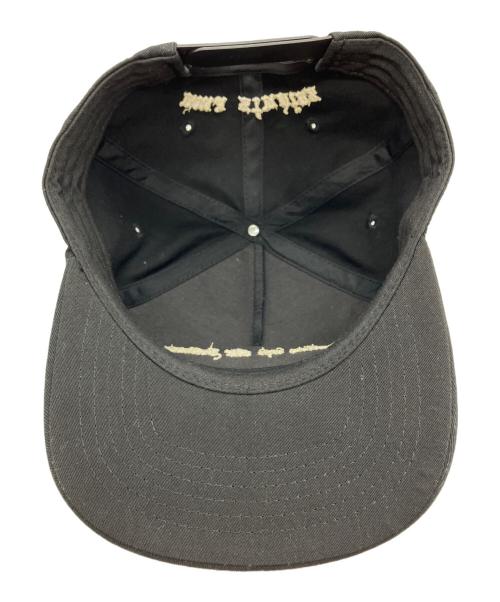 oMA studios（オーマスタジオ）oMA studios (オーマスタジオ) oLD INTERNET HAT ブラックの古着・服飾アイテム