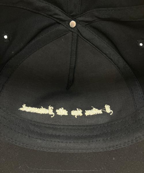 oMA studios（オーマスタジオ）oMA studios (オーマスタジオ) oLD INTERNET HAT ブラックの古着・服飾アイテム