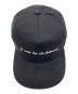 中古・古着 oMA studios (オーマスタジオ) oLD INTERNET HAT ブラック：6000円