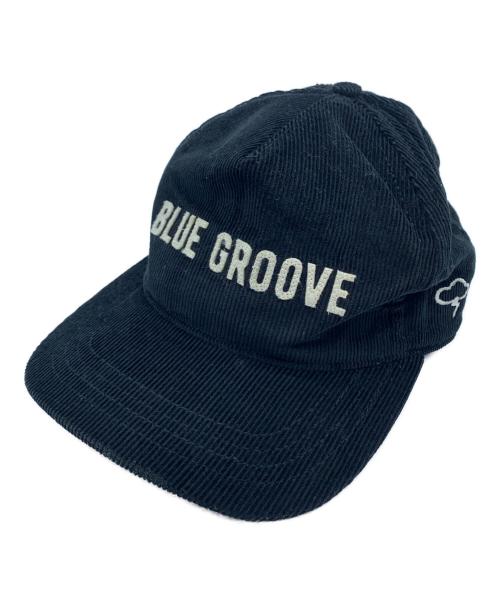 The Ampal Creative（アンパルクリエイティブ）The Ampal Creative (アンパルクリエイティブ) BLUE GROOVE コーデュロイキャップ ブラックの古着・服飾アイテム