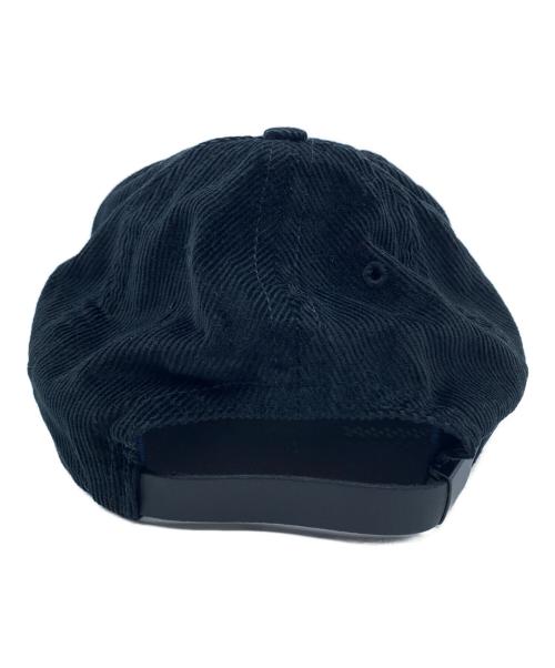 The Ampal Creative（アンパルクリエイティブ）The Ampal Creative (アンパルクリエイティブ) BLUE GROOVE コーデュロイキャップ ブラックの古着・服飾アイテム
