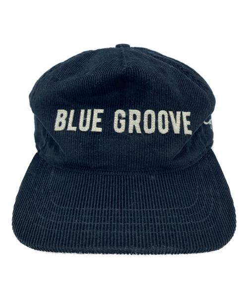 The Ampal Creative（アンパルクリエイティブ）The Ampal Creative (アンパルクリエイティブ) BLUE GROOVE コーデュロイキャップ ブラックの古着・服飾アイテム
