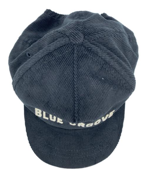 The Ampal Creative（アンパルクリエイティブ）The Ampal Creative (アンパルクリエイティブ) BLUE GROOVE コーデュロイキャップ ブラックの古着・服飾アイテム