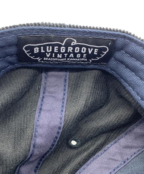 The Ampal Creative（アンパルクリエイティブ）The Ampal Creative (アンパルクリエイティブ) BLUE GROOVE コーデュロイキャップ ブラックの古着・服飾アイテム