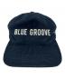 中古・古着 The Ampal Creative (アンパルクリエイティブ) BLUE GROOVE コーデュロイキャップ ブラック：6000円