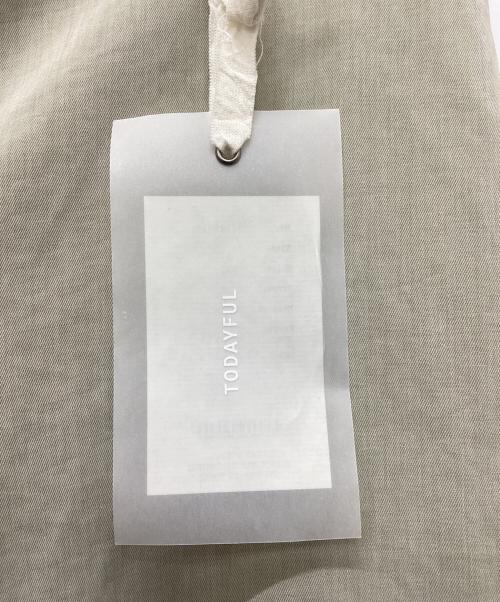 TODAYFUL（トゥデイフル）TODAYFUL (トゥデイフル) Easy Chambray Trousers ベージュ サイズ:36の古着・服飾アイテム