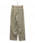 TODAYFUL (トゥデイフル) Easy Chambray Trousers ベージュ サイズ:36：6000円