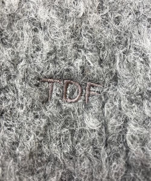 TODAYFUL（トゥデイフル）TODAYFUL (トゥデイフル) Brashed Volume Stole グレーの古着・服飾アイテム