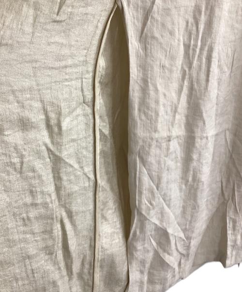 styling/（スタイリング）styling/ (スタイリング) バックサテン2wayラップスカート ベージュの古着・服飾アイテム