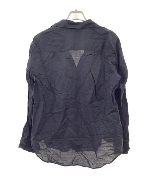 Plage（プラージュ）Plage (プラージュ) Ramie Cotton シャツ ブラック サイズ:Freeの古着・服飾アイテム