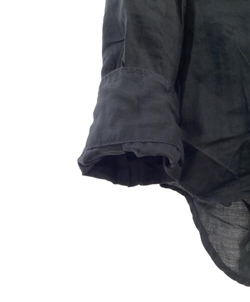 Plage（プラージュ）Plage (プラージュ) Ramie Cotton シャツ ブラック サイズ:Freeの古着・服飾アイテム