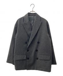 uncrave（アンクレイヴ）の古着「ウォッシャブル ツイード ジャコット」｜グレー