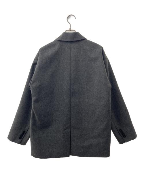 uncrave（アンクレイヴ）uncrave (アンクレイヴ) ウォッシャブル ツイード ジャコット グレー サイズ:1の古着・服飾アイテム