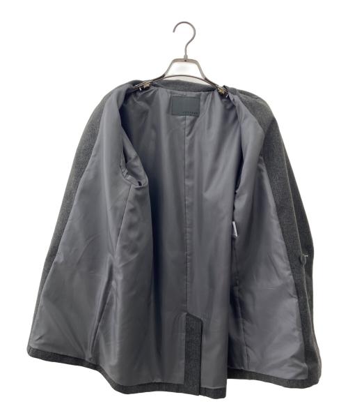 uncrave（アンクレイヴ）uncrave (アンクレイヴ) ウォッシャブル ツイード ジャコット グレー サイズ:1の古着・服飾アイテム
