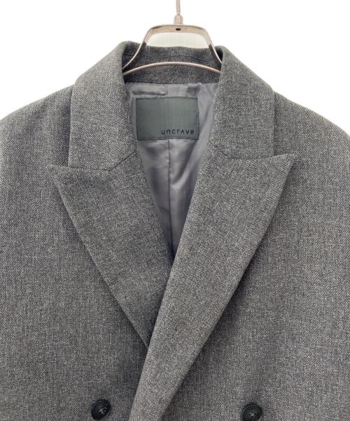 uncrave（アンクレイヴ）uncrave (アンクレイヴ) ウォッシャブル ツイード ジャコット グレー サイズ:1の古着・服飾アイテム